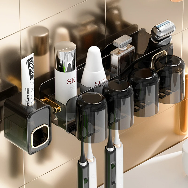 ONEUP настенный держатель для зубных щеток пылезащитный Автоматический Дозатор