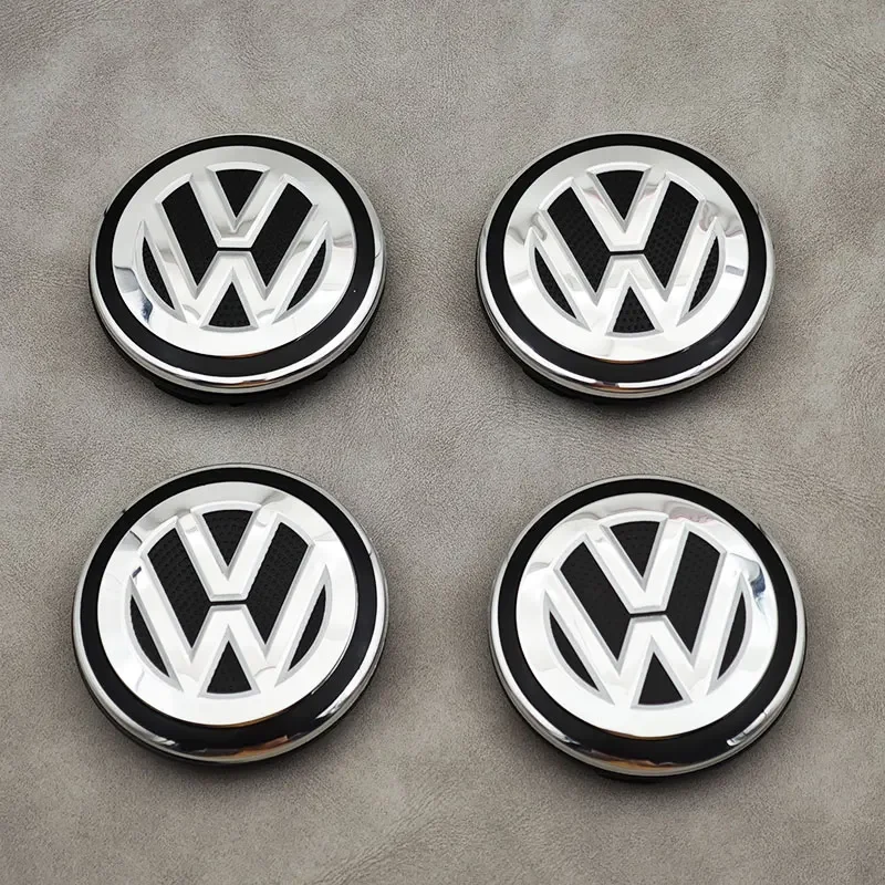 Фото Для VW Volkswagen Jetta MK5 Golf, 20 шт. колпачков для центральных дисков колес диаметром 65 мм, для Volkswagen VW Golf Passat Tiguan Lamando Teram. №4