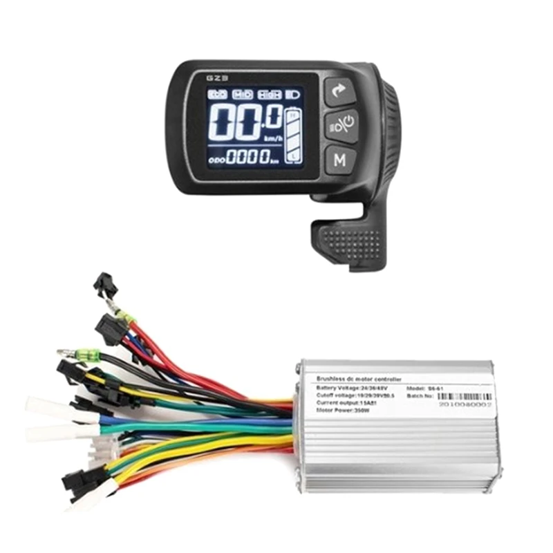 Контроллер электрического велосипеда скутера GZ3 24 В/36 В/48 В 350 Вт Бесщеточный