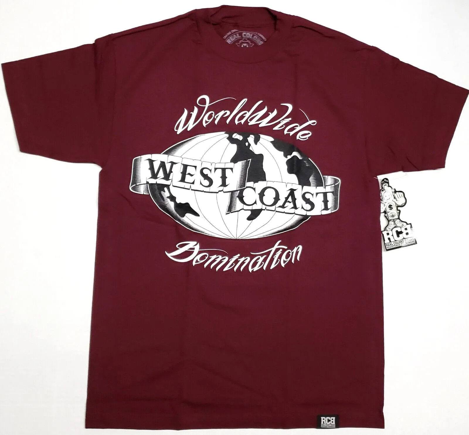 Футболка мужская средней длины бордовая реальные цвета