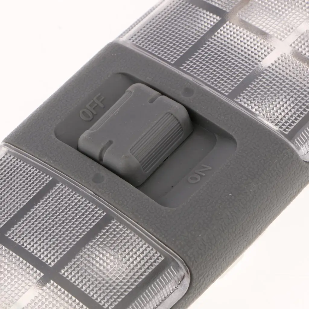 Купольная потолочная лампа для чтения в салоне белого цвета с