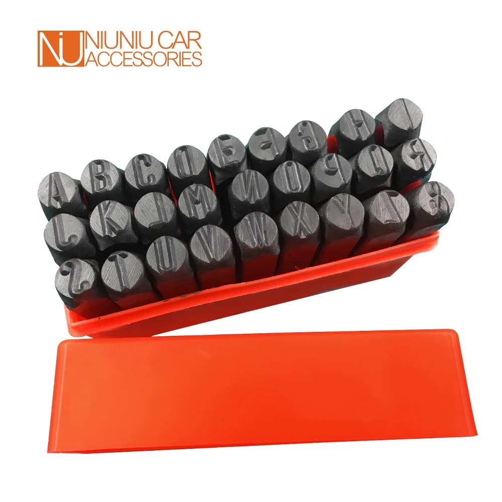 4 мм стальной штамповочный металлический набор Пробойник с биркой для прицепа