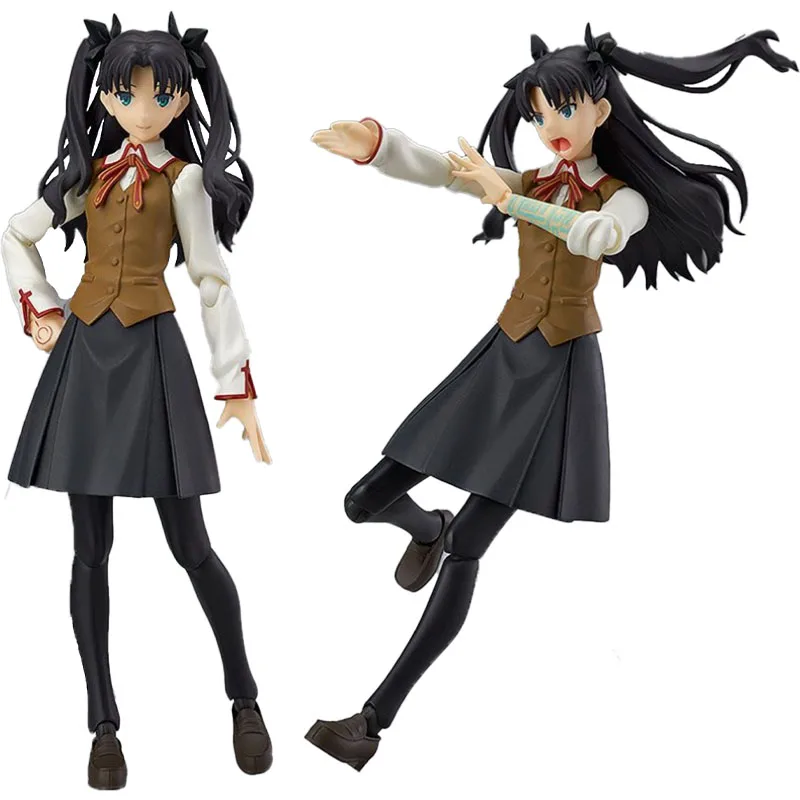 

Max Factory Figma 257 Tohsaka Rin Fate/stay Night Unlimited Blade Works 2.0 Ver Anime Figure Model Collecile Action Toys Gifts