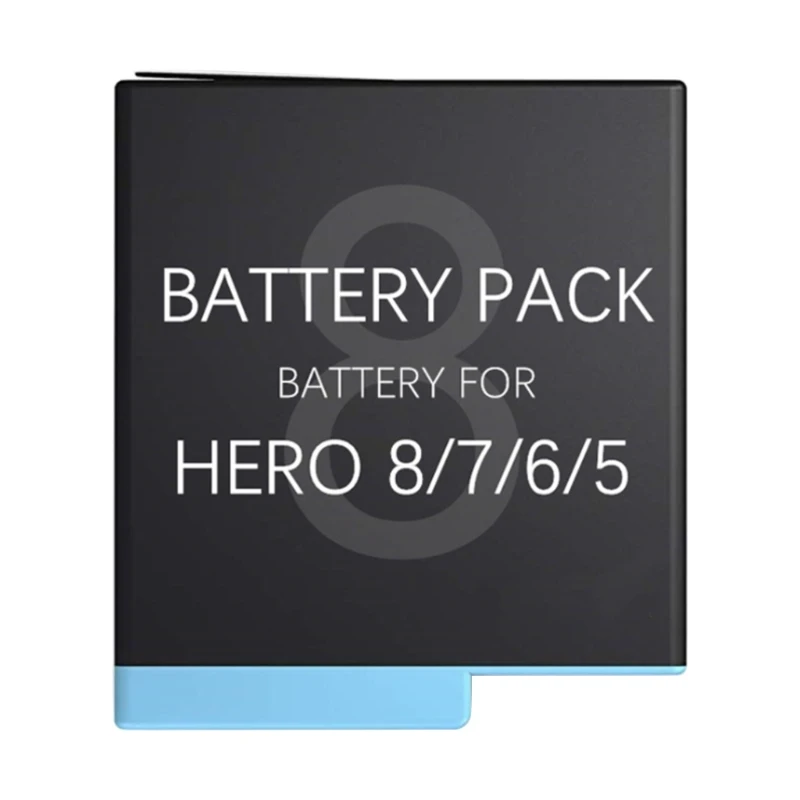 

1220mAh Battery for Hero5/6/7/8 Camera Upgraded Full Decoding Lithium Battery