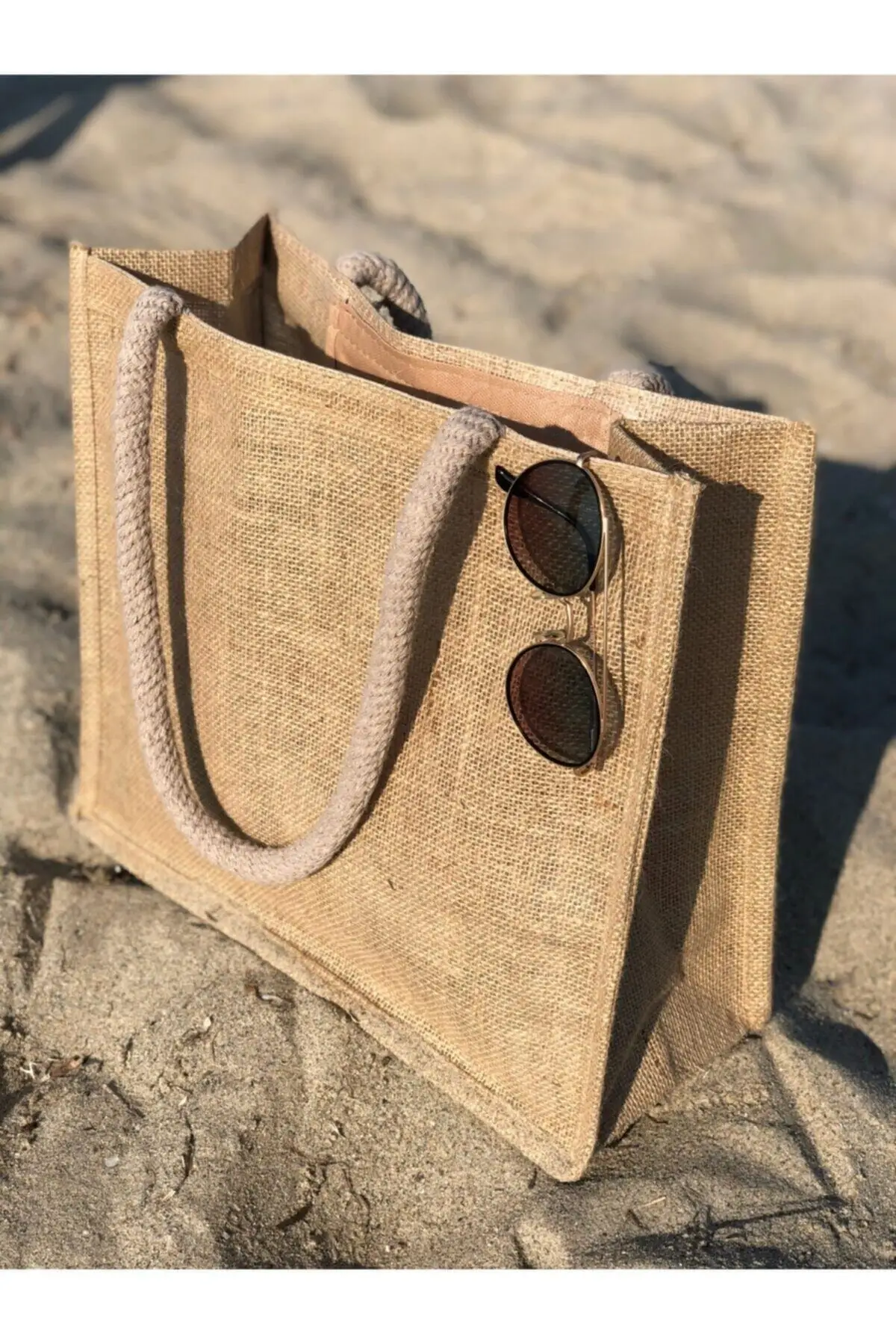 Brown Wicker Round Hanging Rope Beach Bag Use Shoulder For Women Useful High Quality Summer Bag Fashion