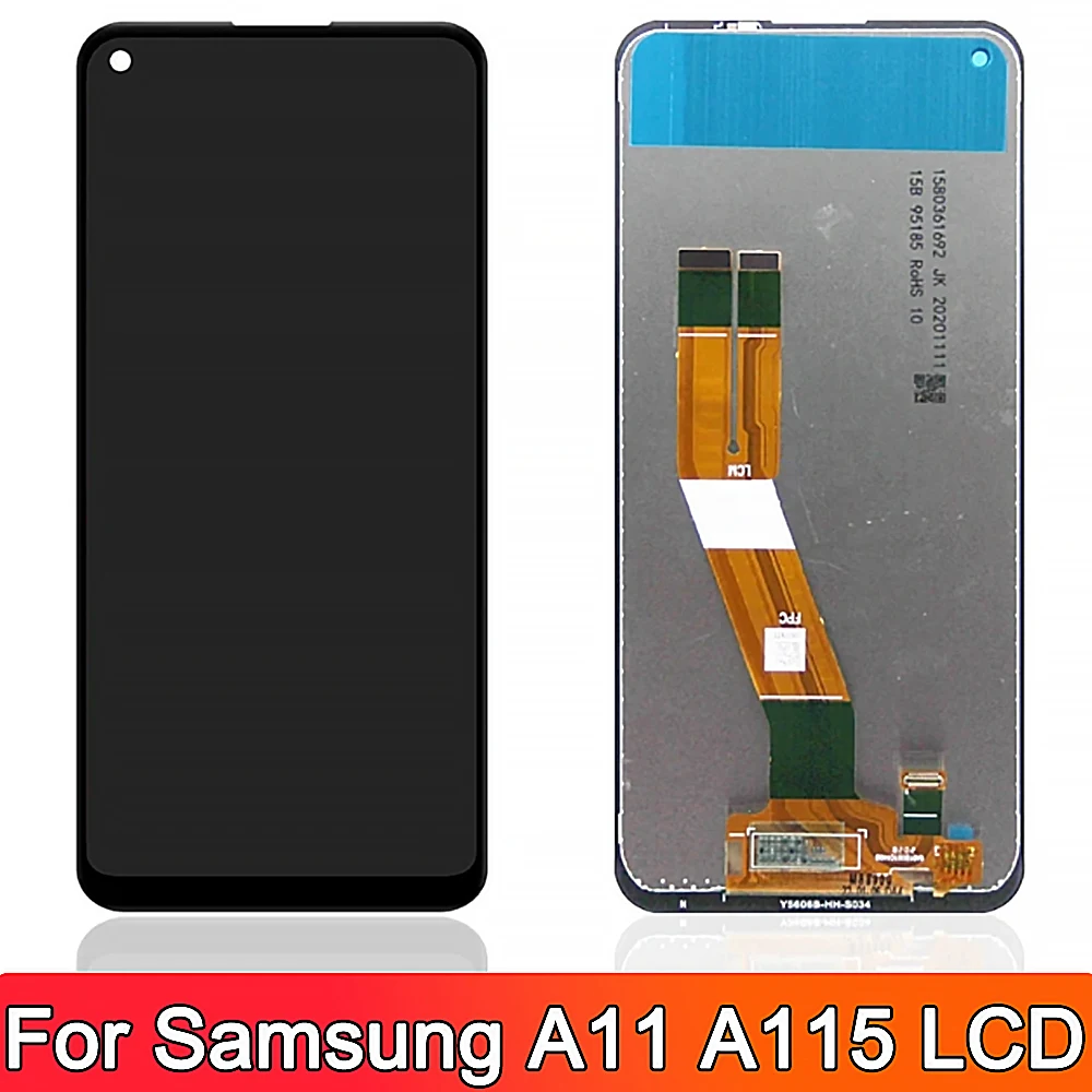 ЖК-дисплей для Samsung Galaxy A11 A115F A115F/DS замена преобразователя сенсорного экрана в
