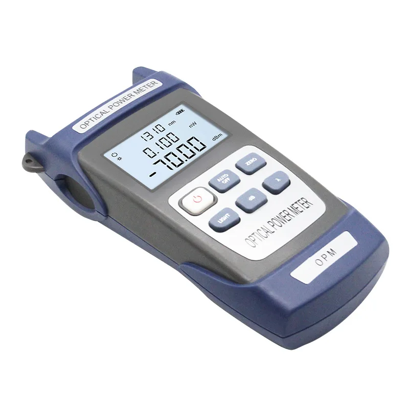 High Quality InGaAs 800nm-1700nm Fiber Tester Optical Power Meter Fiber Detector Telecom TM233 FTTH Tool