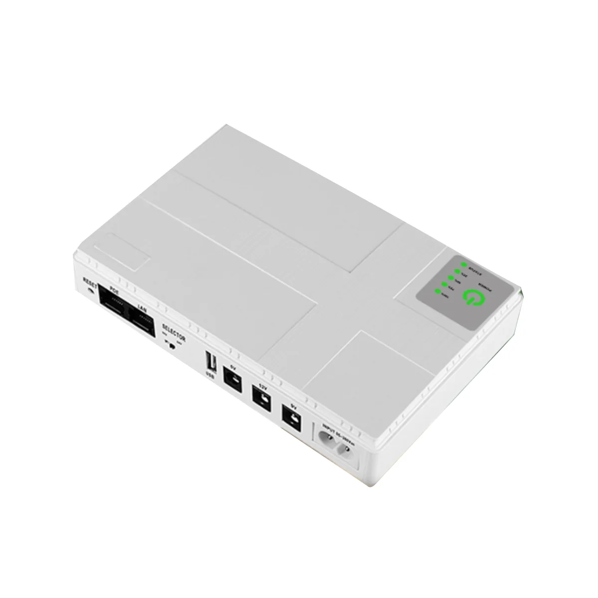 

5V 9V 12V Uninterruptible Power Supply Mini UPS POE 10400MAh Battery Backup for WiFi Router CCTV(US Plug)