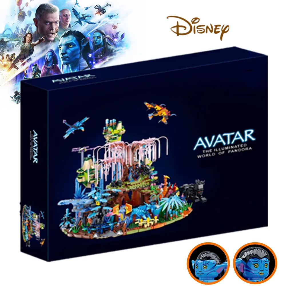 

2878PCS Disney Avatar The Illuminated World of Pandora Stars Avatar Space Wars Building Blocks Bricks Toys Kids Child Gift Boys