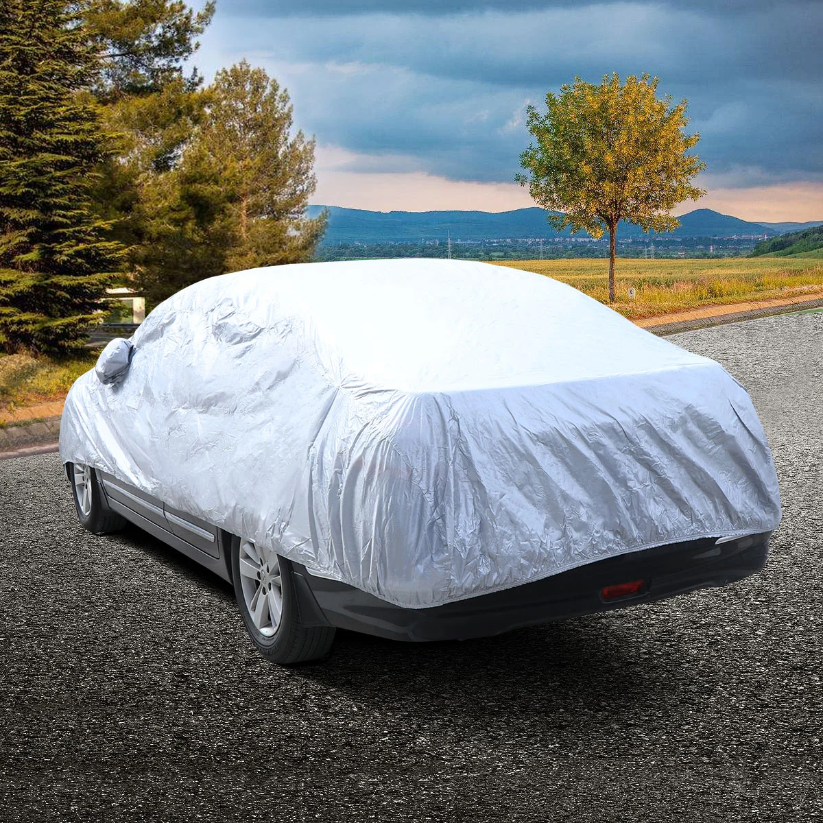 

Rain Sun Protection Cover Car Weather Cover Outdoor Full Car Cover Windshield Cover Rain Sun Protection Cover