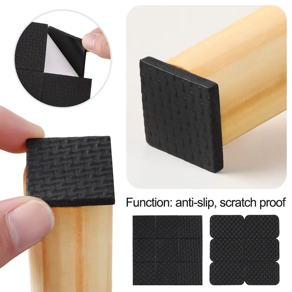 

Self-sdhesive Scratch Proof Chair Sofa Floor Protectors Table Feet Covers Square Round Rectangle Furniture Leg Pads