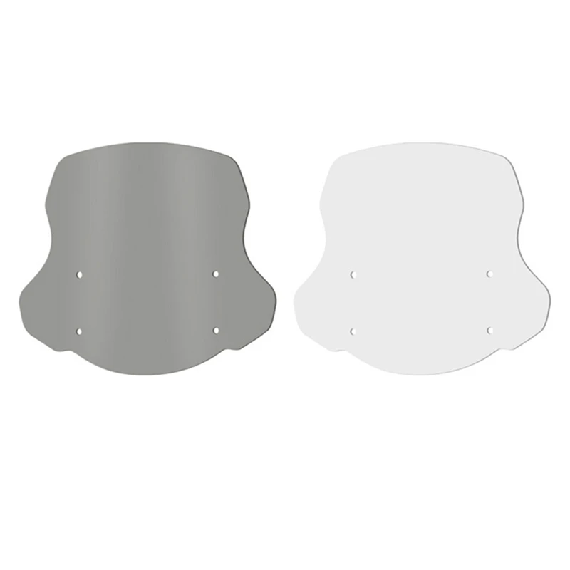 

Universal Adjustable Windscreen Windshield Air Flow Deflector Flyscreen Windscreen for Motorcycle ATV Screen