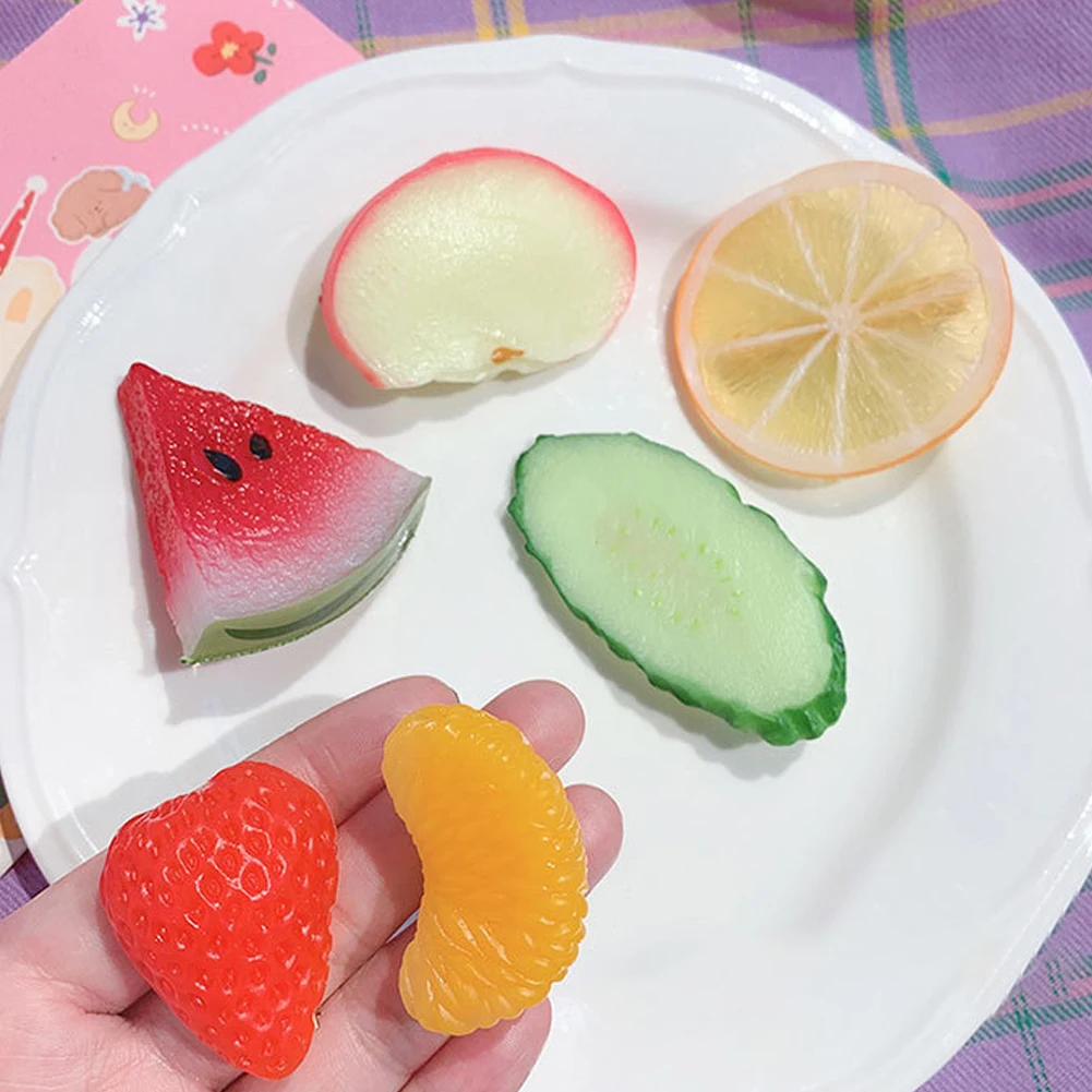 

French Plastic Fruit Vegetable Design Women's Hair Clip Summer Beach Hairpin Headdress For Travel Novelty 2023 Colorful Headwear