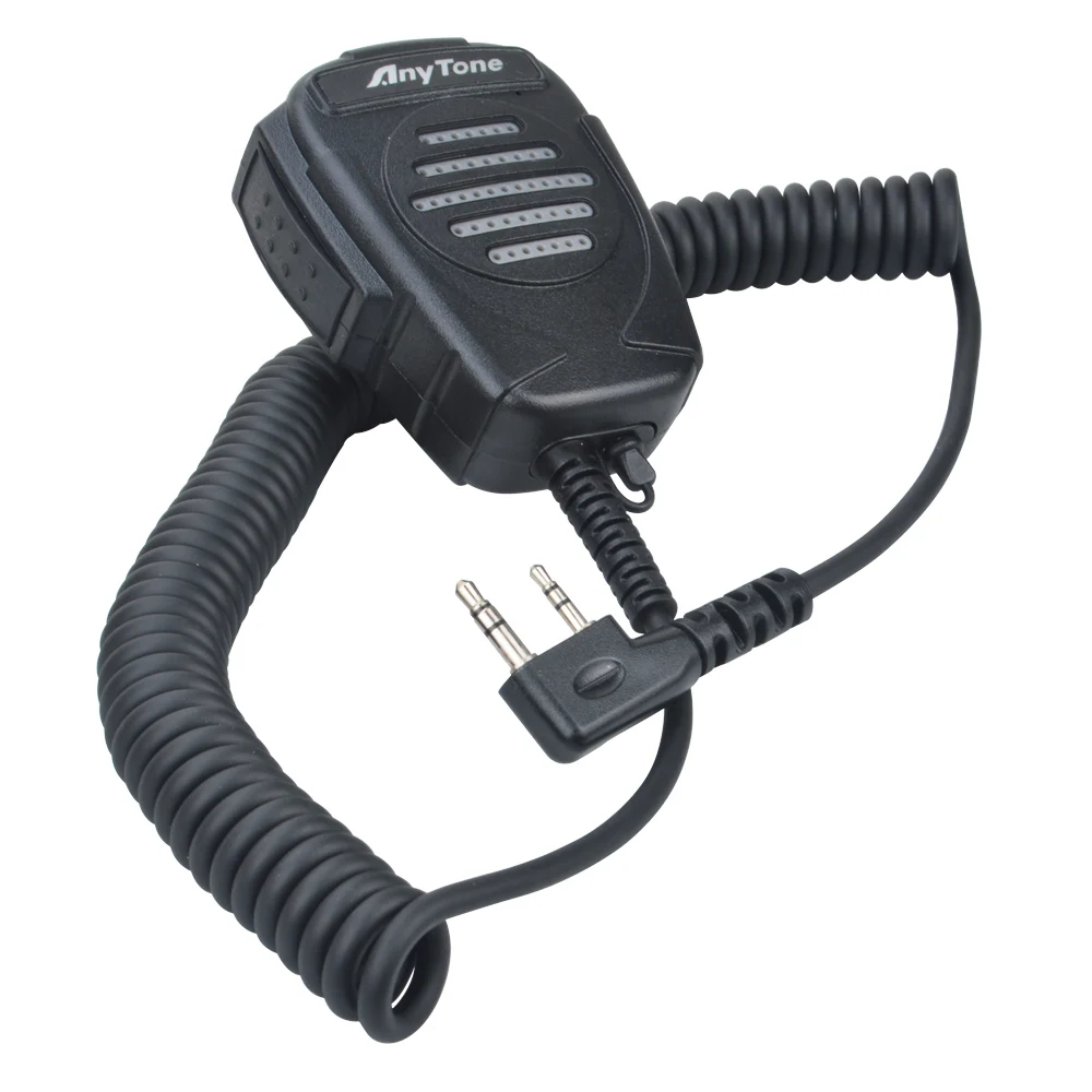 Anytone Walkie Talkie Palm Microphone Speaker untuk AT-D878UV PLus AT-D878UVII Plus AT-D878UV,AT-D868UV DMR Radio Digital
