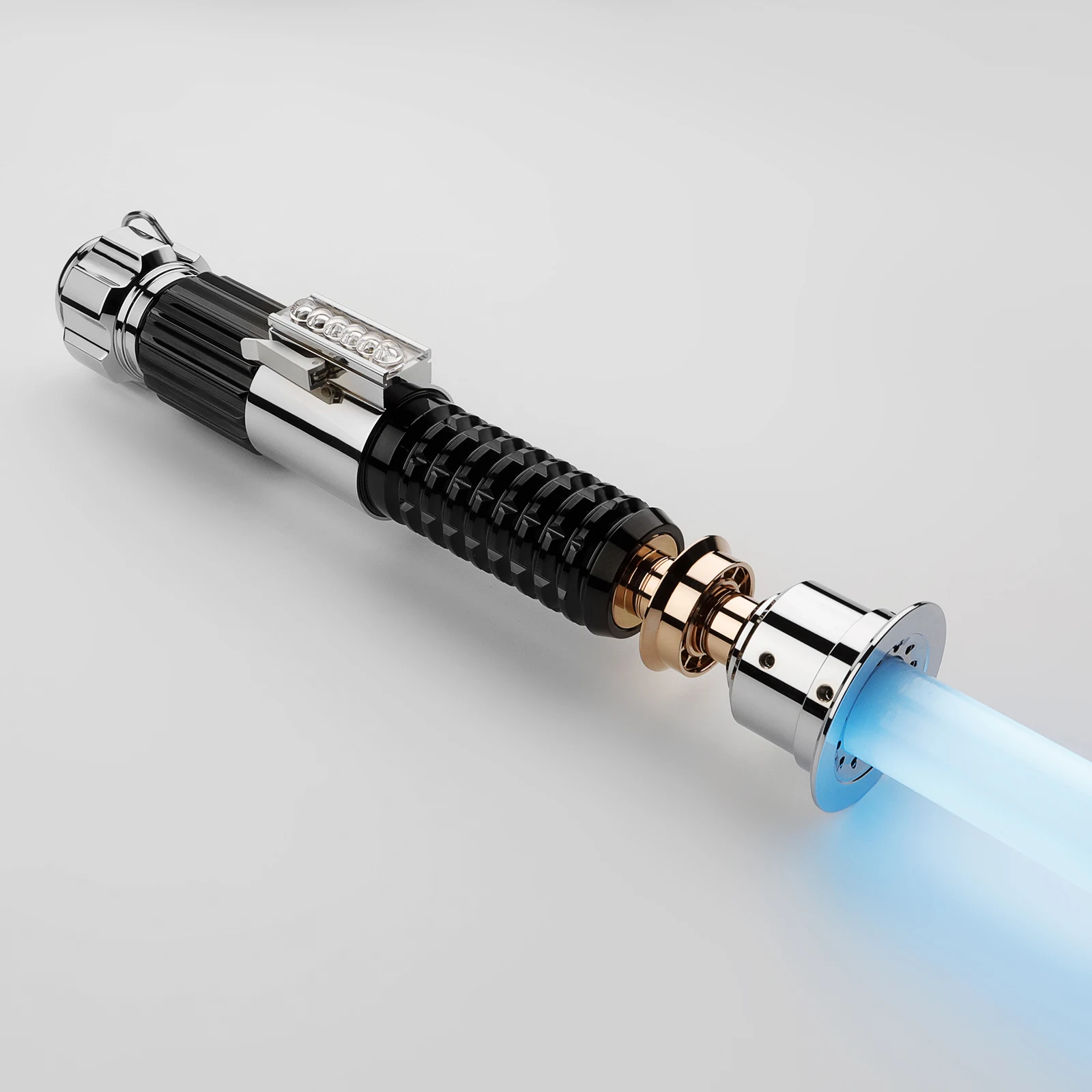 DamienSaber Obi-Wan Световой меч Металлическая сила рукояла Тяжелый дуэльный Bluetooth