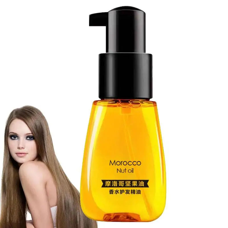 

70ml Repairing Damage Dry Hair Moisturizing Nourishing Pure Argan Oil Hair Care Essential Oil For Strong Hair