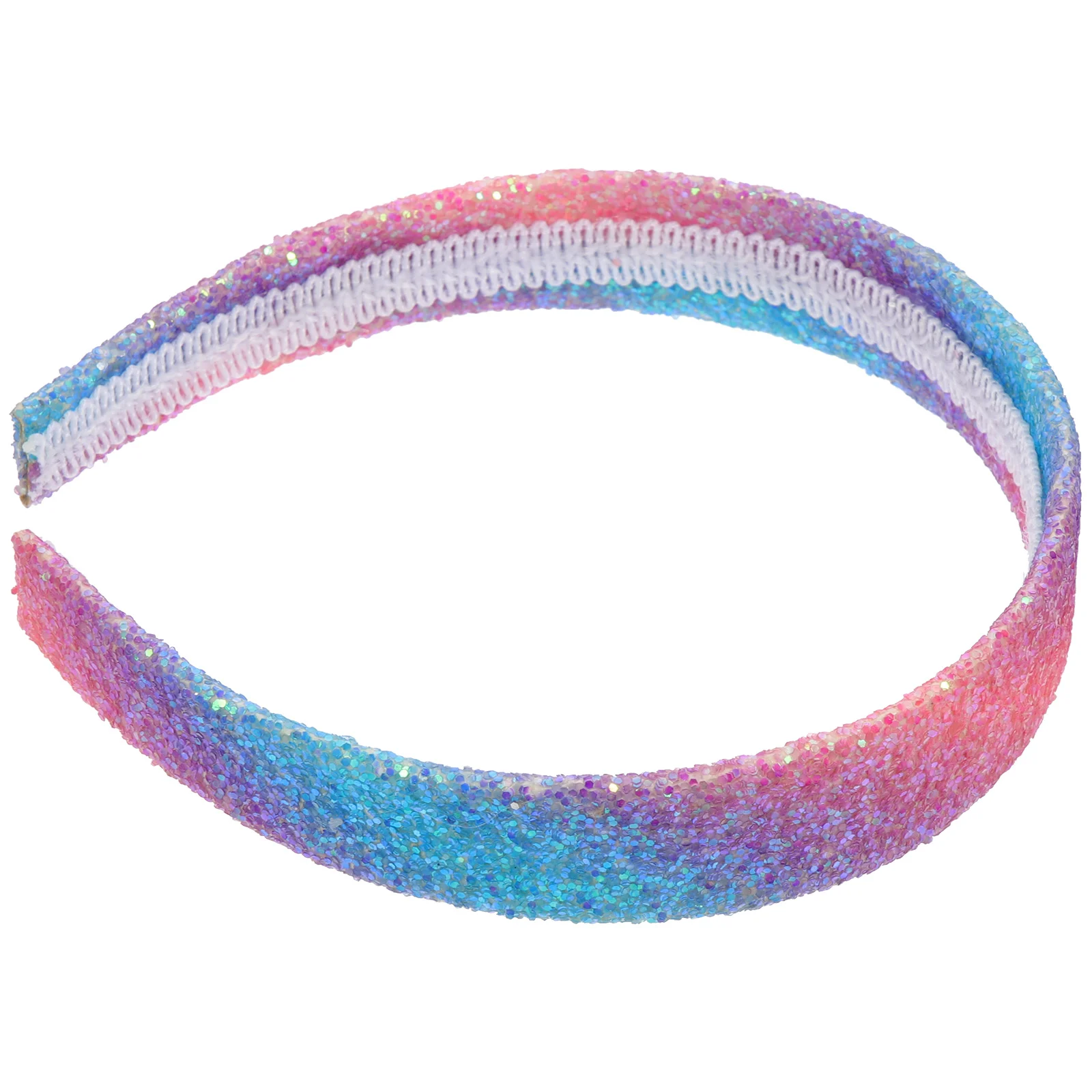 

Hair Bands Headband Wide Headbands Band Sequin Head Rainbow Hoop Hairband Girls Glitter Sparkly Colorful Women Candy Sparkle
