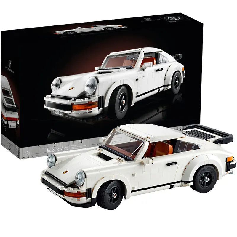 

2021 Classic 1458PCS White Hypercar Super Racing Car Fit 10295 Technical Model Building Blocks Children Toys Birthday Gifts