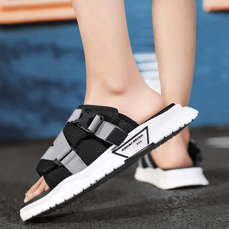 

Chausure Men's Leather Sandal White Tennis Men Slippers Leather Hardloop Schoenen Men's Leather Shoes Lady Man Sneakers Tennis