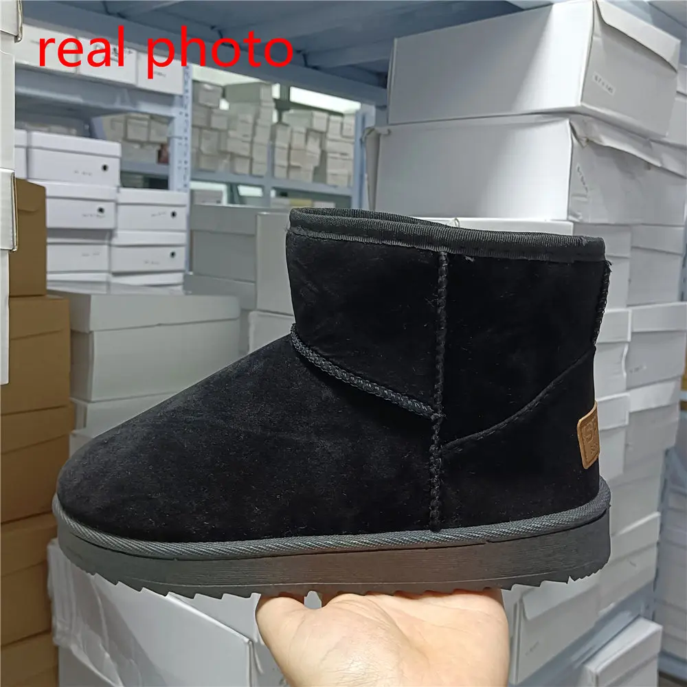 Snow boots women Thick Warm Plush Waterproof Woman Snow Boots Women Non Slip Platform Ankle Boots Winter Cotton Padded Shoes