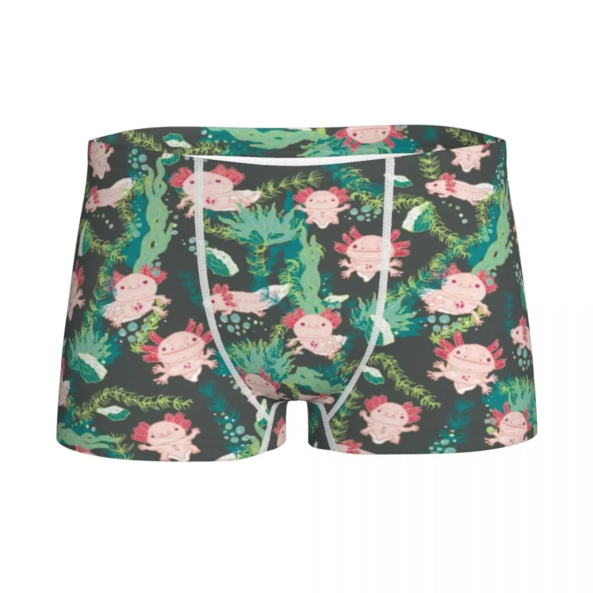 

Baby Axolotl Children Boys Underwear Cotton Shorts Panties Cute Salamander Print Men Boxer Fashion Underpants Shorts