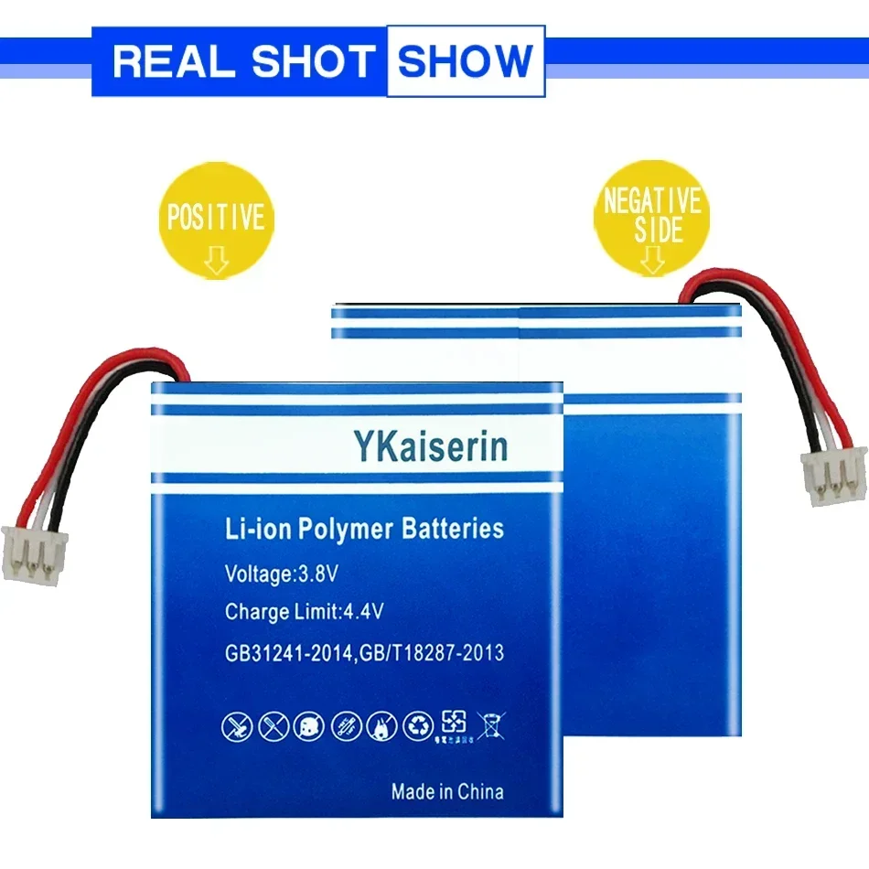 Сменный аккумулятор YKaiserin 1000 мАч 533000067 для LOGITECH H800 533- 000067 AHB 472625 ПСТ 981- 000337 Наушники