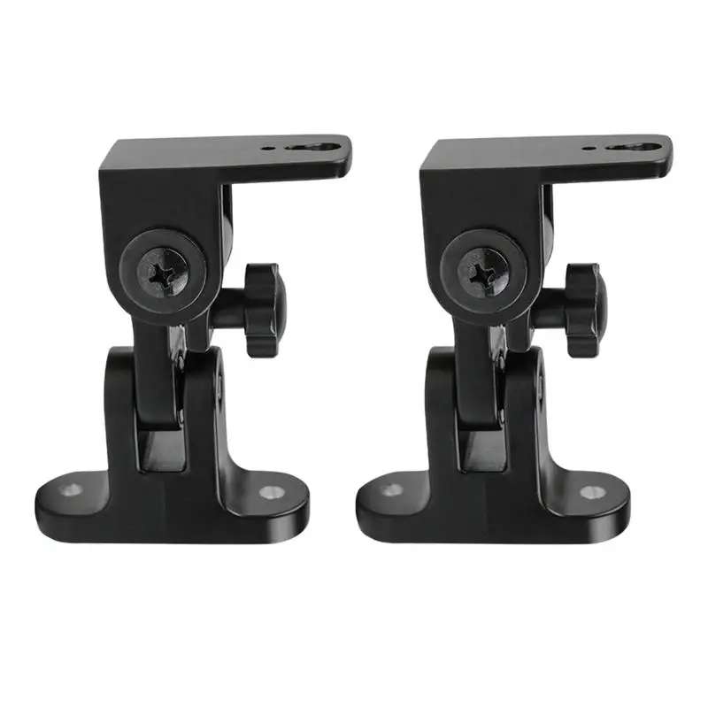 

2pcs Speaker Wall Mounts Easy to Install Durable Surround Sound Wall Mounts Wall Hanging Bracket