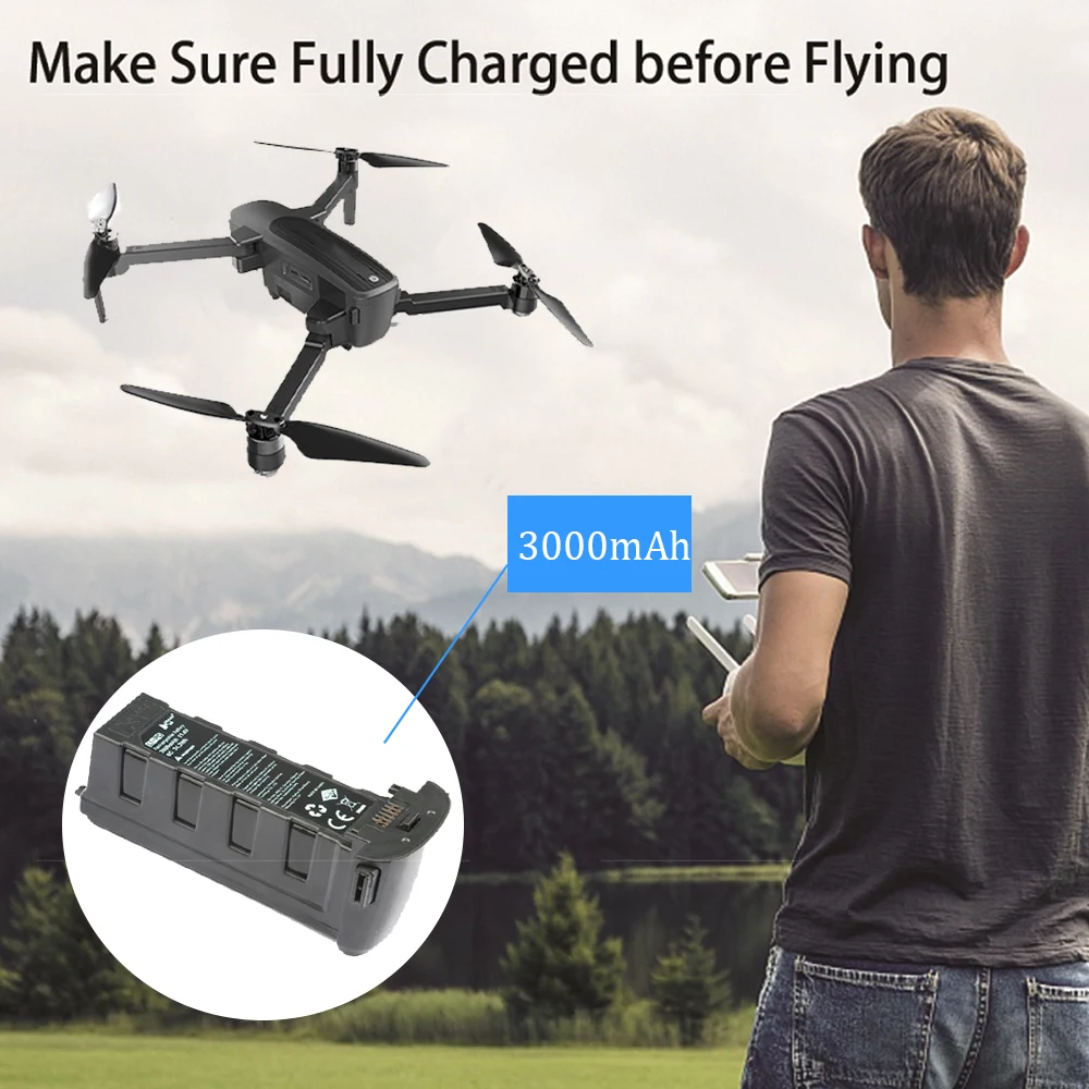 Новое поступление, запасные части для квадрокоптера Hubsan Zino Pro GPS RC 11,4 в 3000 мАч