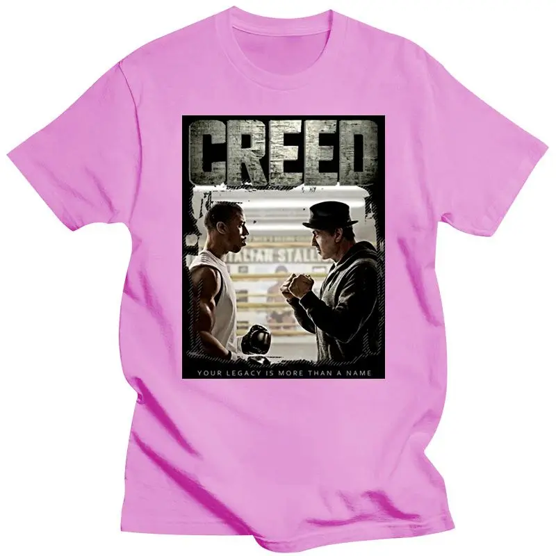 Мужская одежда новый плакат с надписью Creed для мужчин и женщин черная футболка