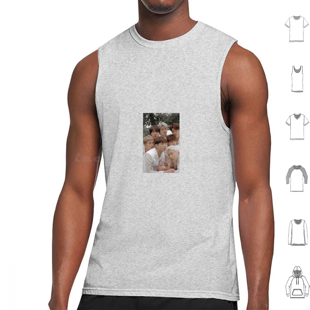 

Tank Tops Vest Sleeveless V J Hope Jimin Jin Rm Junkook Suga