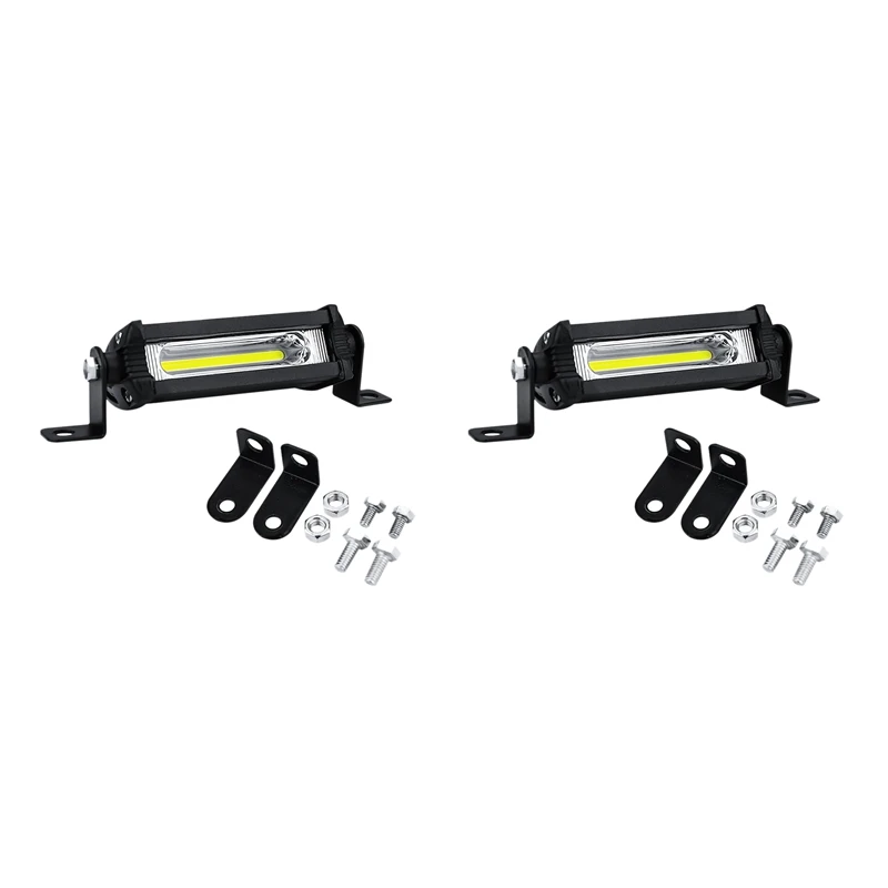 

2X COB LED Work Light Bar Spot Beam 9W Car SUV Motorcycle ATV Truck Boat Driving Fog Lamp Bulbs