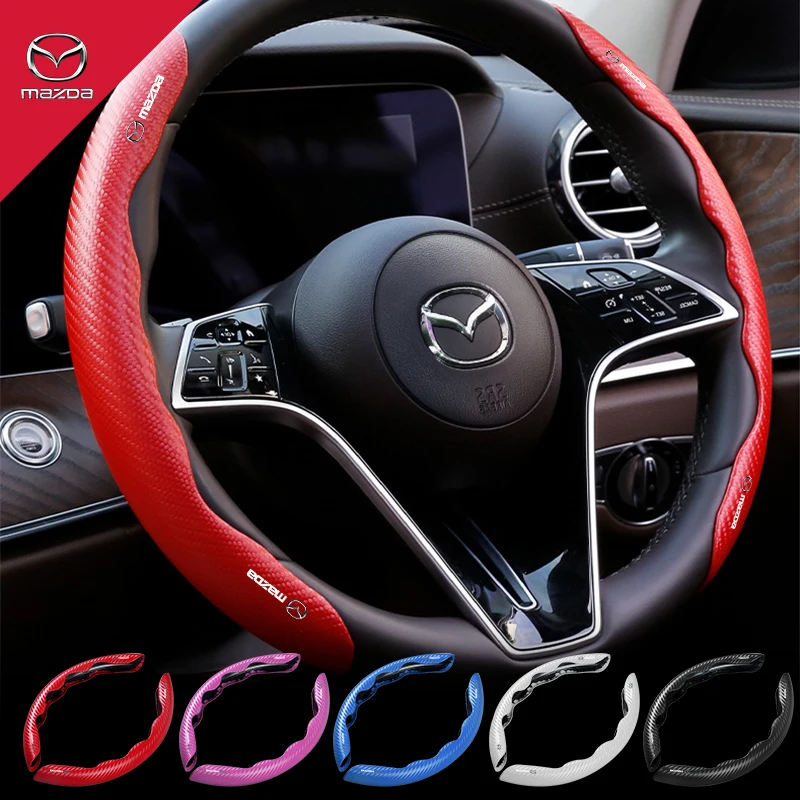 2 шт. детали из углеродного волокна для Mazda 3 6 5