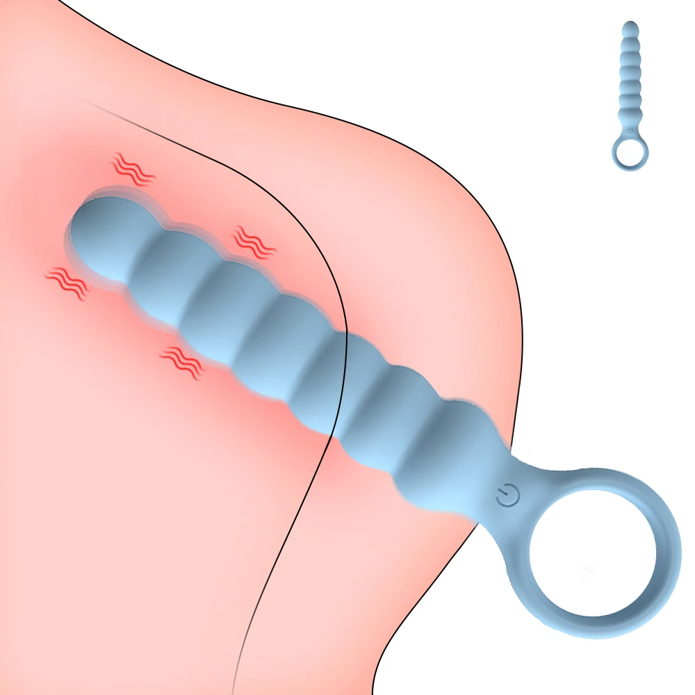 Анальный вибратор анальные шарики Анальная пробка фаллоимитатор секс-игрушки
