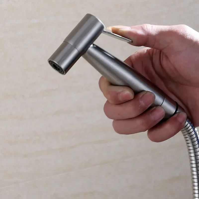 Садовый ручной распылитель из нержавеющей стали для унитаза биде мусульманский