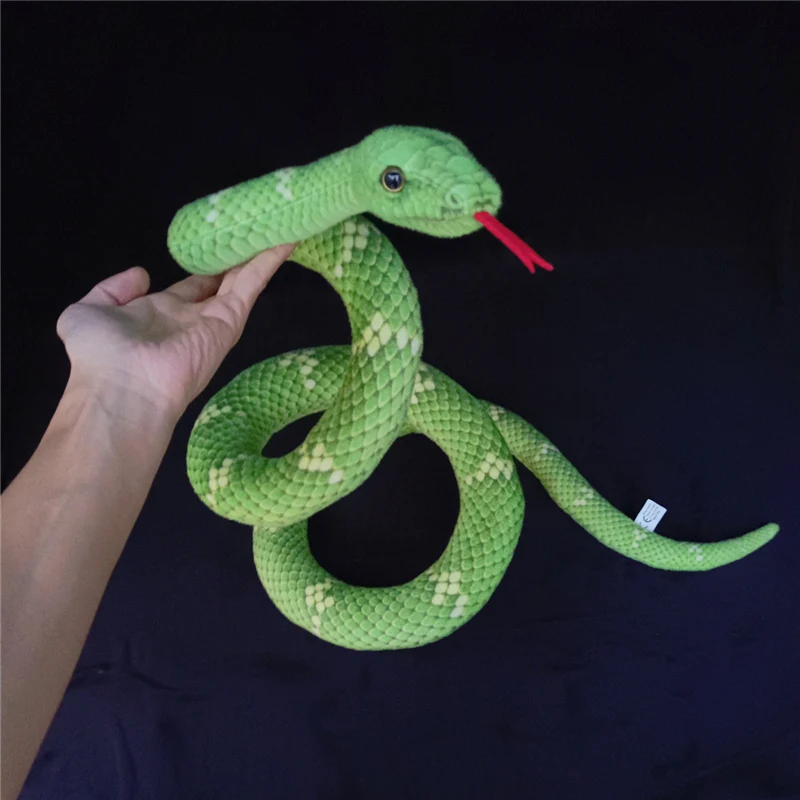 

190/280cm Simulation Snakes Plush Toy Stuffed Animal Snake Plushie Long Anaconda Tricky Friends Halloween Kids Boys Gift Decor