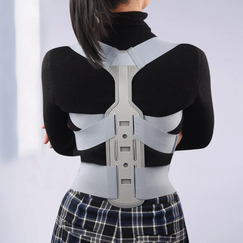 

Posture Corrector Belt Scoliosis Back Brace Spine Corset Belt Shoulder Therapy Support Poor Posture Correction Belt Men Women