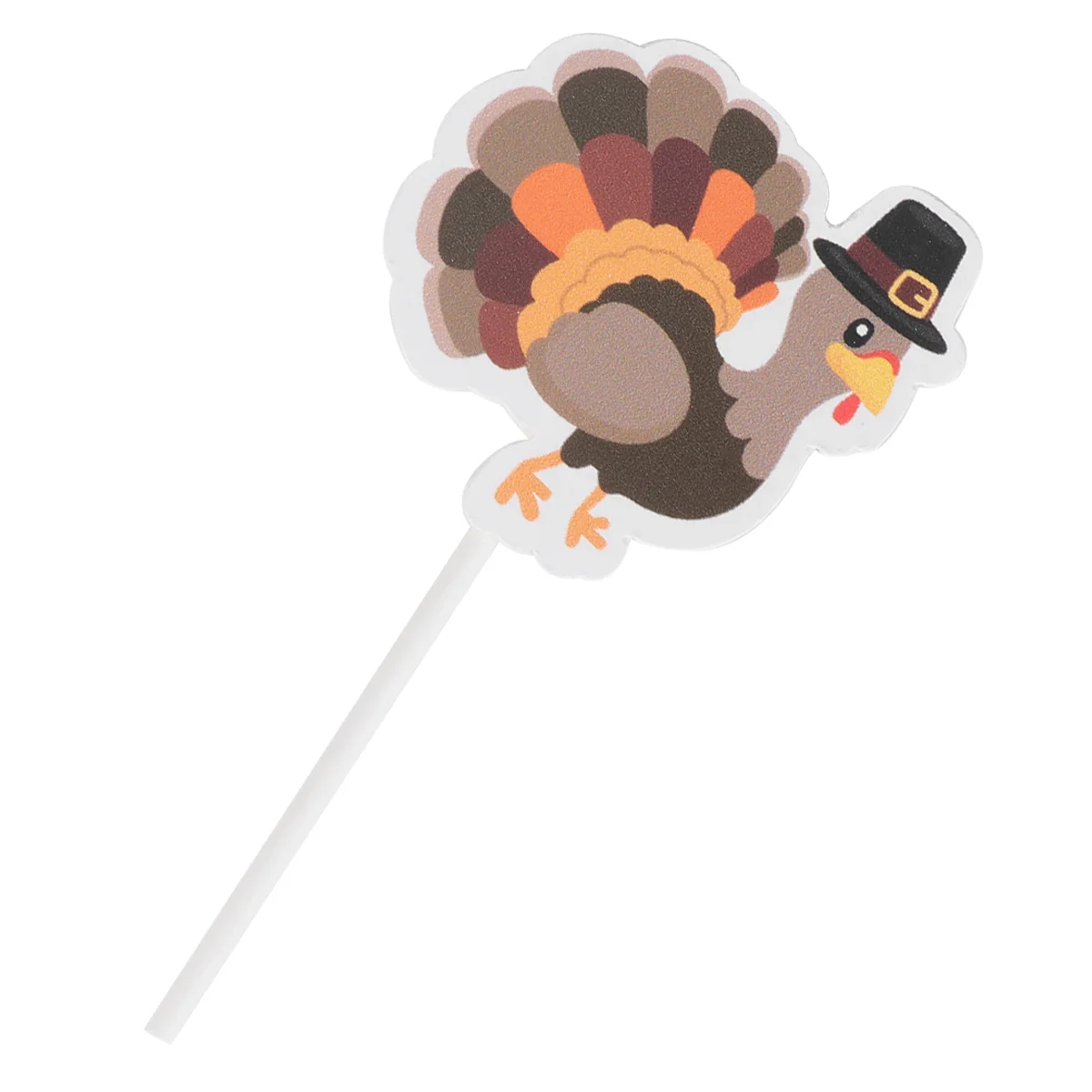 

Cake Picks Party Topper Cupcake Turkey Thanksgiving Diy Fall Decorations Day Decor Toppers Props Photo Autumn Supplies