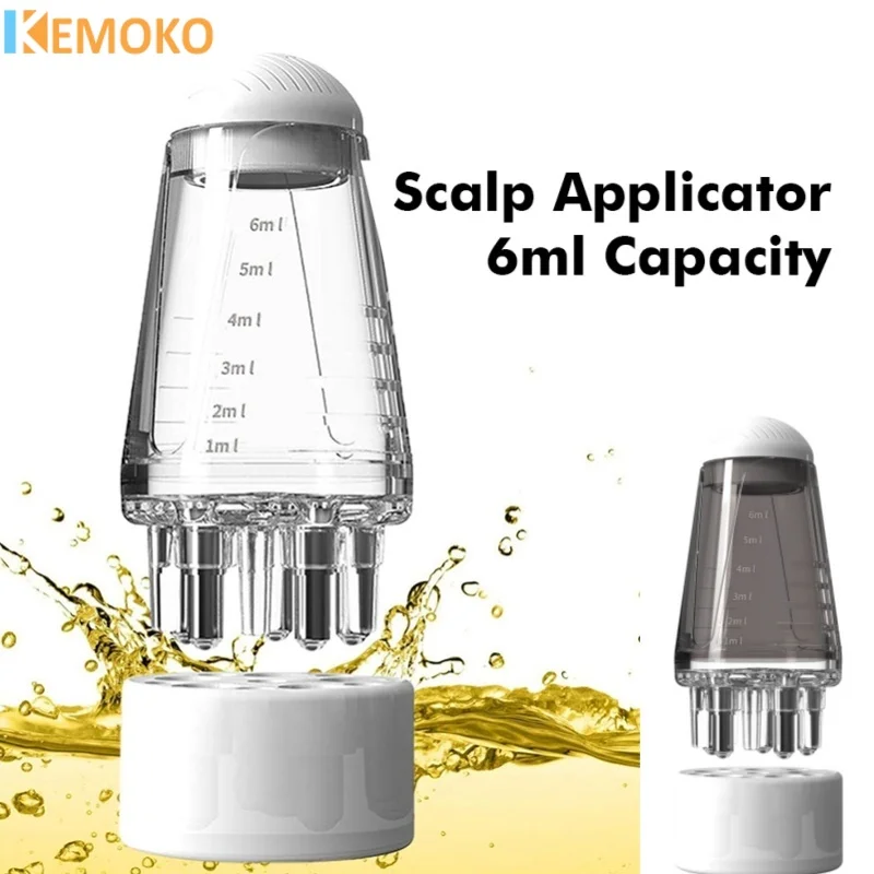 Аппликатор для кожи головы жидкая расческа восстановления роста волос средство