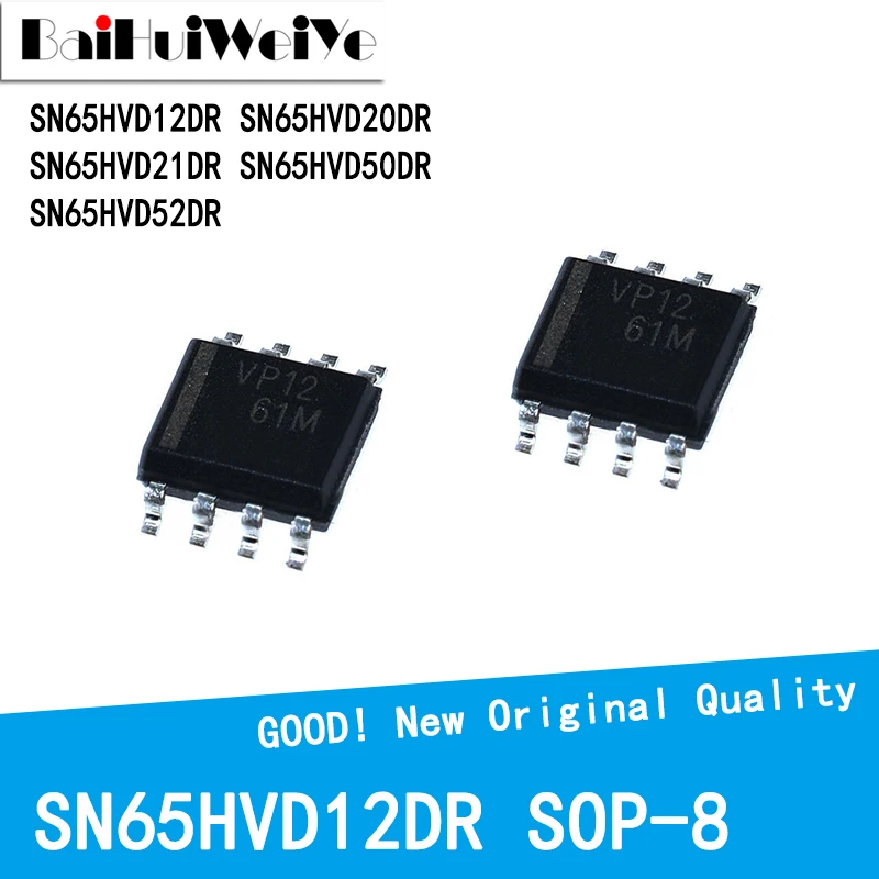 5 шт./партия SN65HVD12DR SN65HVD20DR SN65HVD21DR SN65HVD50DR SN65HVD52DR SMD SOP-8 Новый чипсет хорошего качества