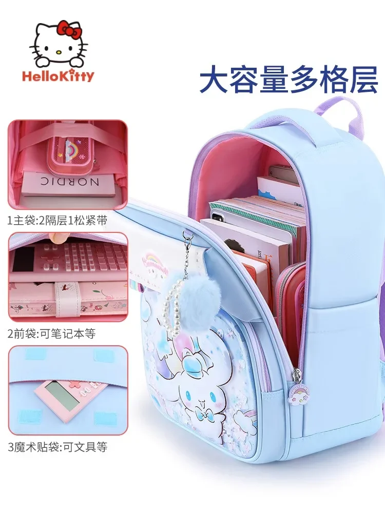 Sanrio Cinnamoroll сумки Y2K девочка мультфильм школьный рюкзак для женщин милый тренд