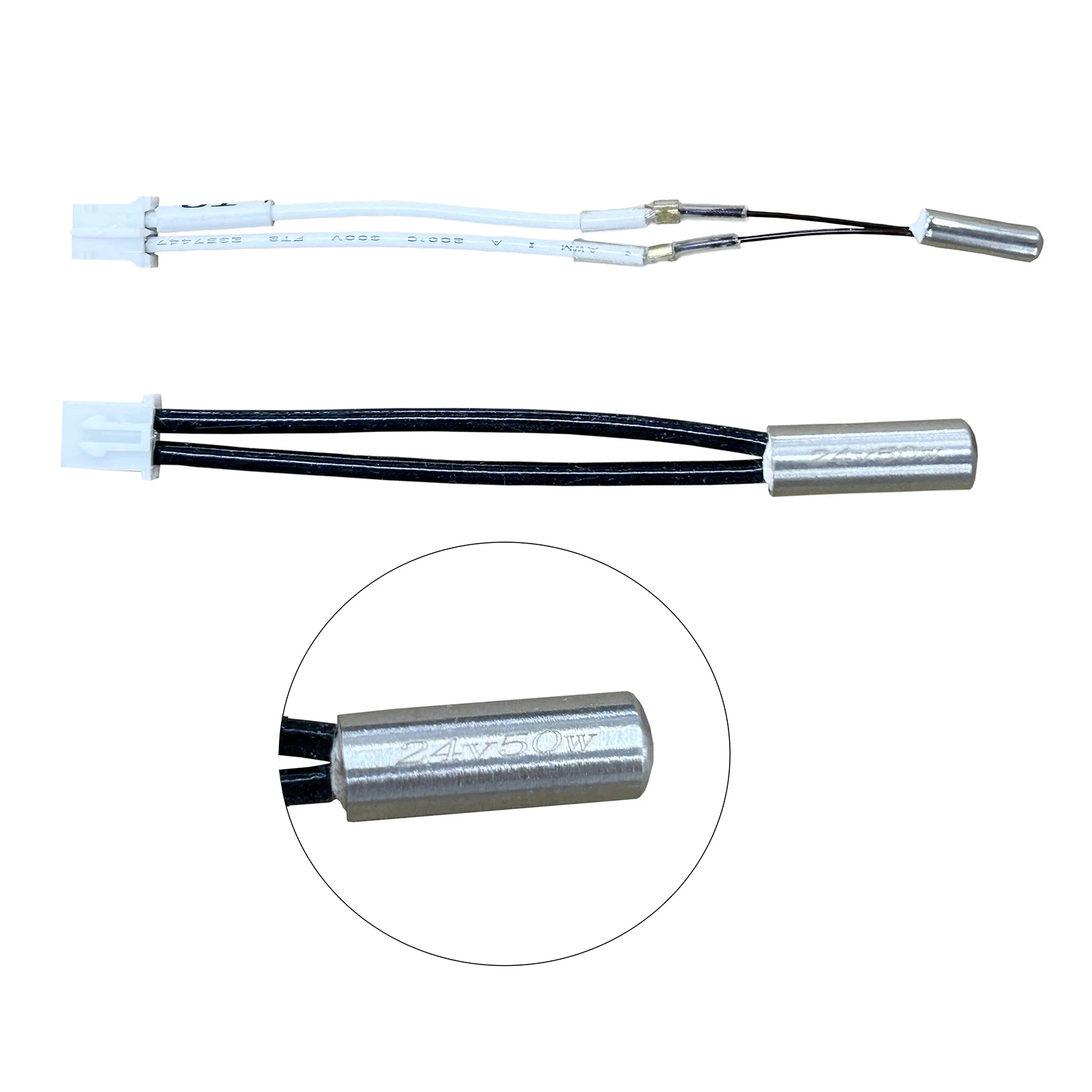 Нагревательный элемент картриджа с температурным датчиком до 320 ℃ NTC 100K 3950B + 24V 50W