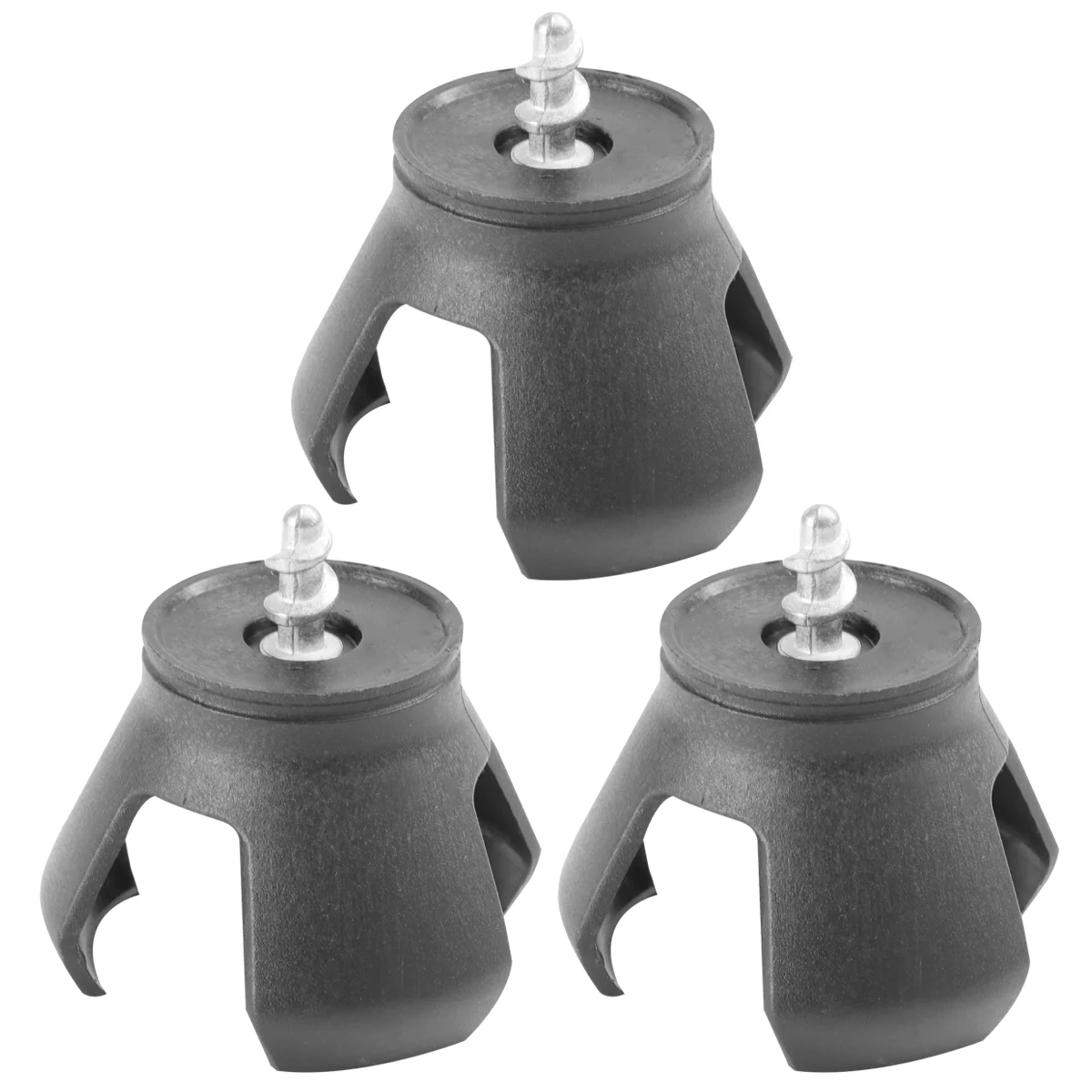 

3 Pcs The Collector Ball Grabber Accessories 3-prong Picker Scooping Tool Gripper Picking