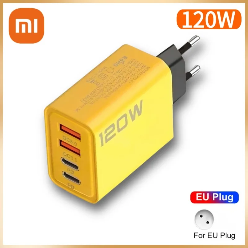 Оригинальное зарядное устройство Xiaomi 120 Вт турбо-быстрая зарядка адаптер USB типа C