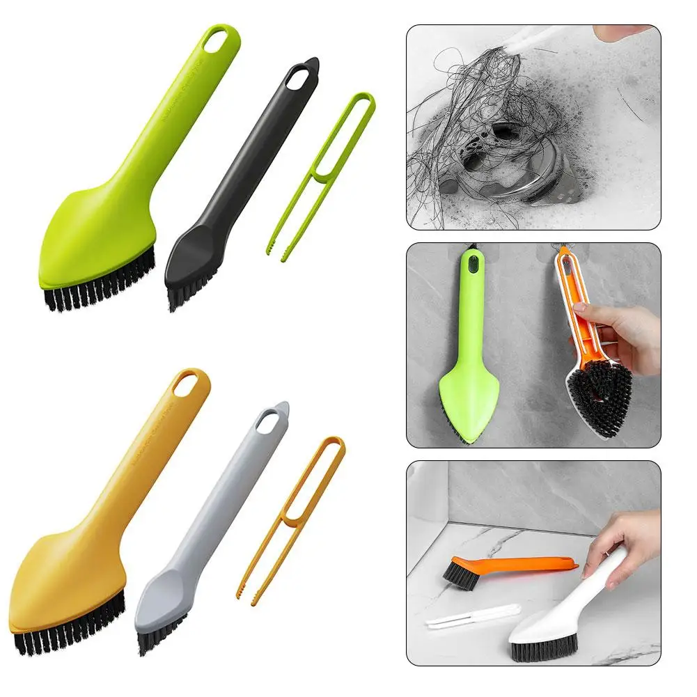 

Triangle Brush Comfortable Grip Groove Cleaning Brush Ease Cleaning Of Net Brush Is Home Use Rush Multi-function A Supplies T7L1