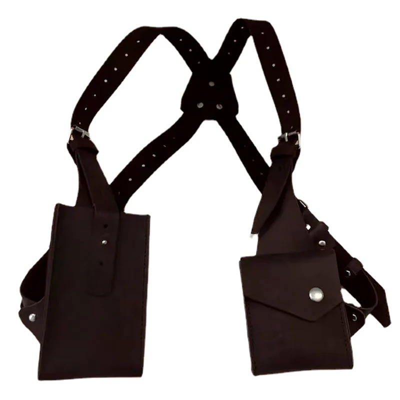 Сумка на плечо в стиле стимпанк дорожная сумка-кобура для телефона с защитой от