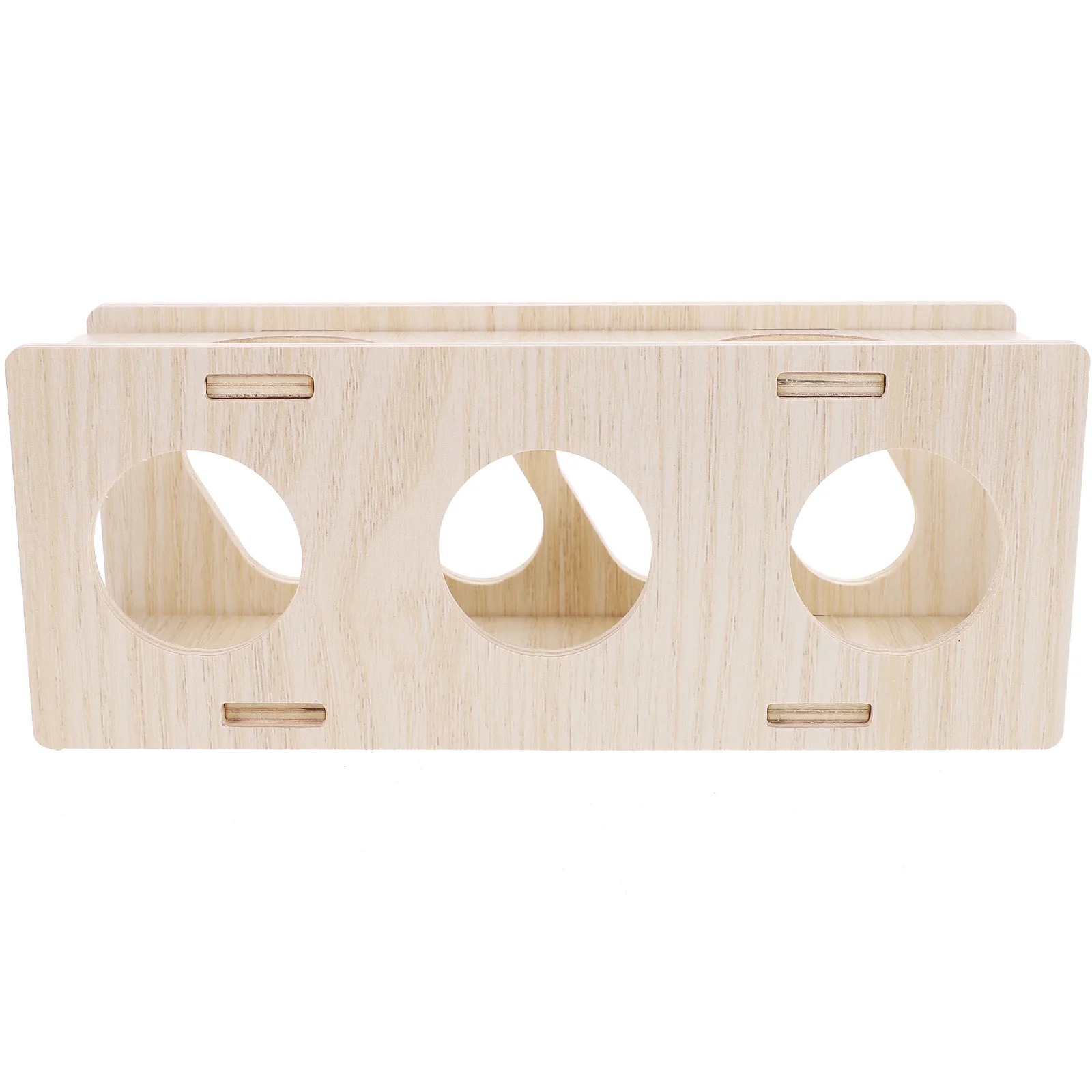 

Hamster Shelter House Hamster Wooden Hideout Hamster Tunnel Toy Habitat Decor