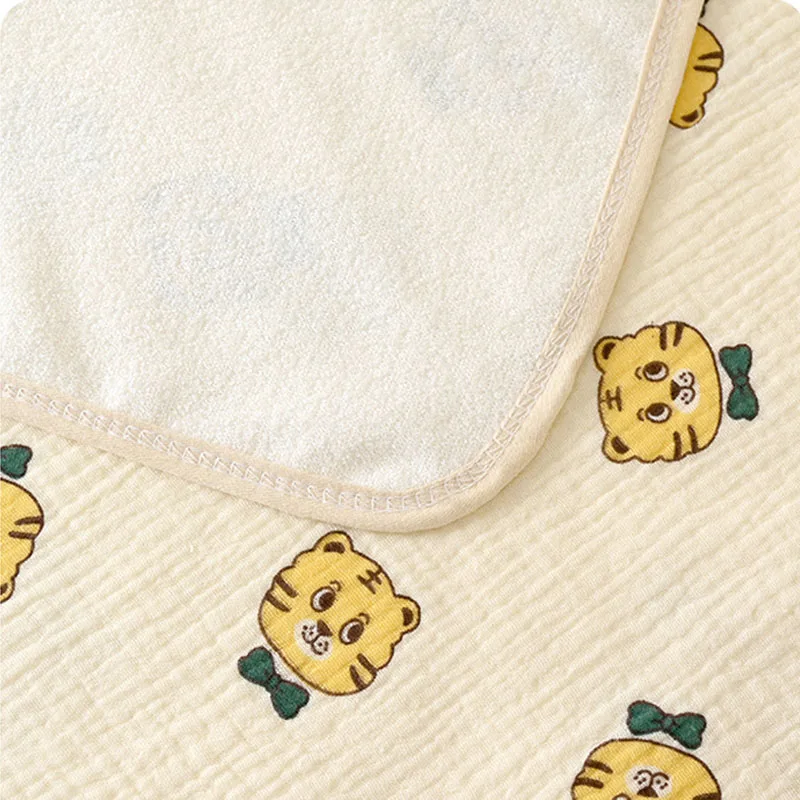 Mattress Diaper Changing Pad Reusable Cotton Nappy Changing Urinal Mat Cover Washable Portable Newborn Waterproof Changing Pats images - 6