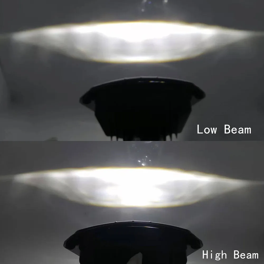 Светодиодный головной фонарь для мотоцикла фара ближнего и дальнего света