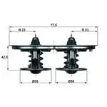 

Store code: TX3271D for thermostat (71 °)