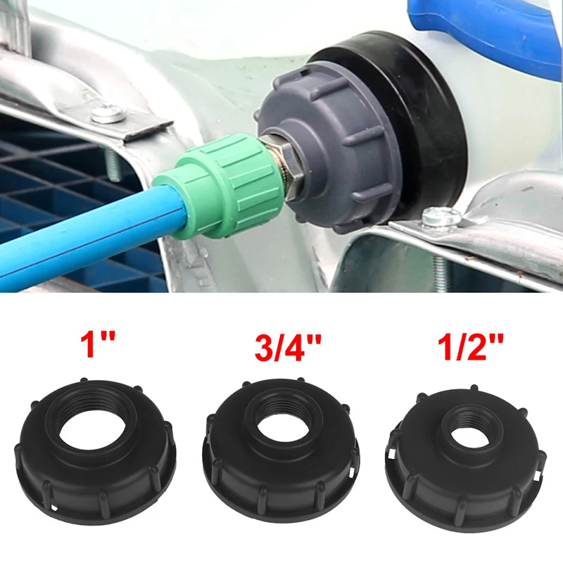 Фитинги бака IBC S60X6 с крупной резьбой для разъема адаптера 1/2 дюйма 3/4 1 дюйм